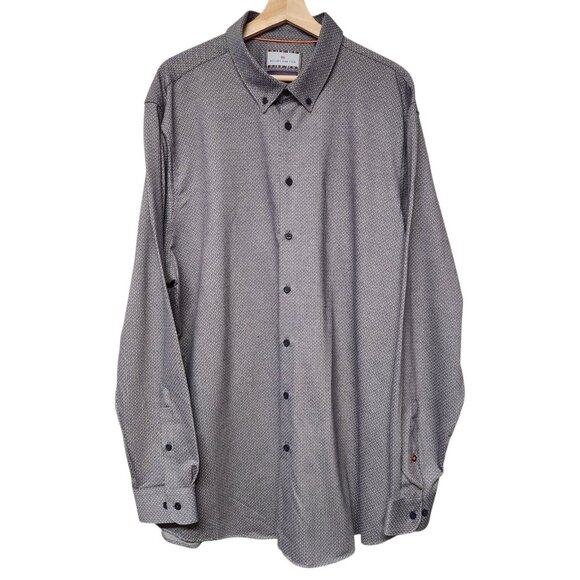 Modern Ambition Men's XXL 18 Delightfully Technical Long Sleeve Gray Black - Picture 1 of 7